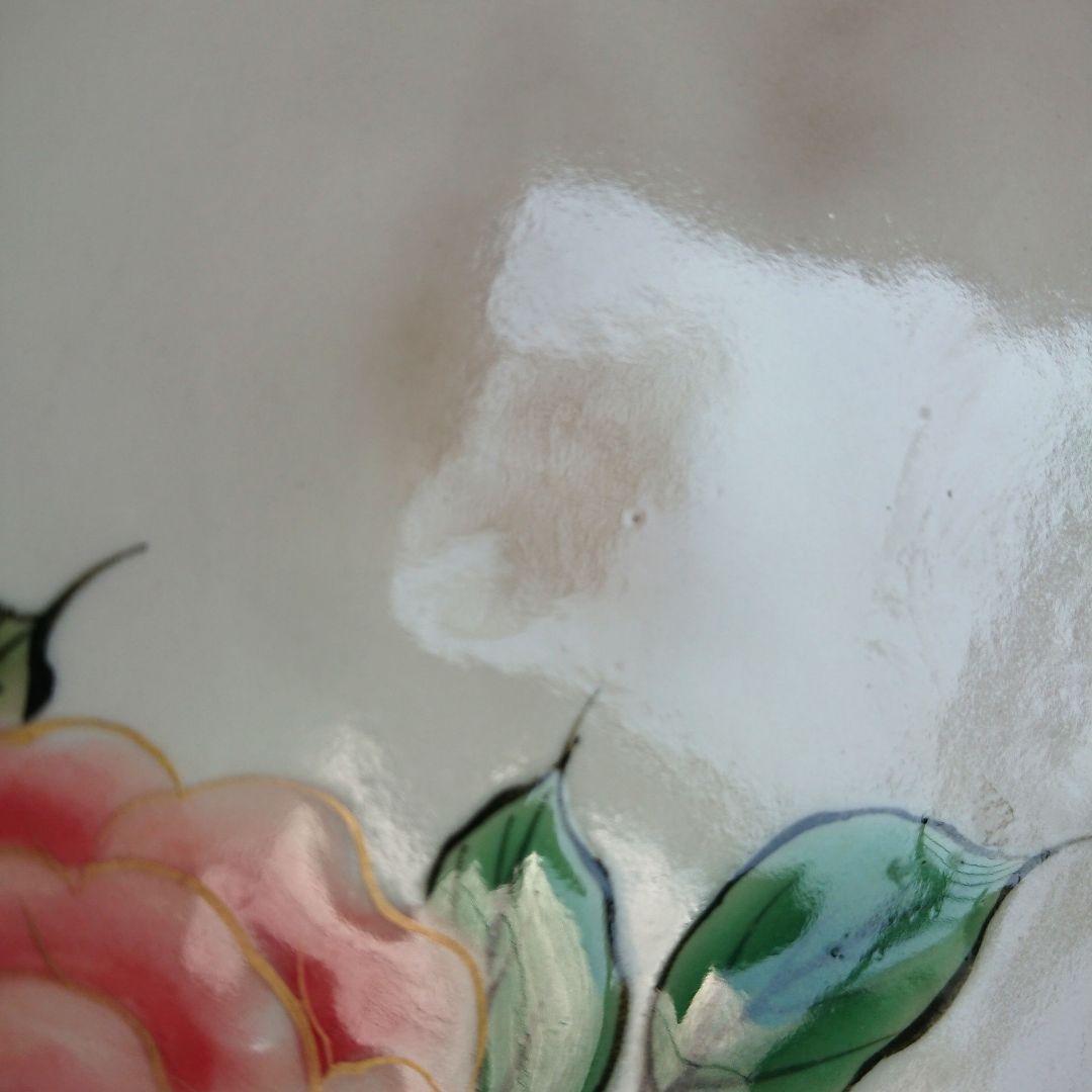 清水焼 京焼 薔薇 土淵陶葊 陶あん とうあん 器 皿 鉢 中鉢 深皿　/萩焼