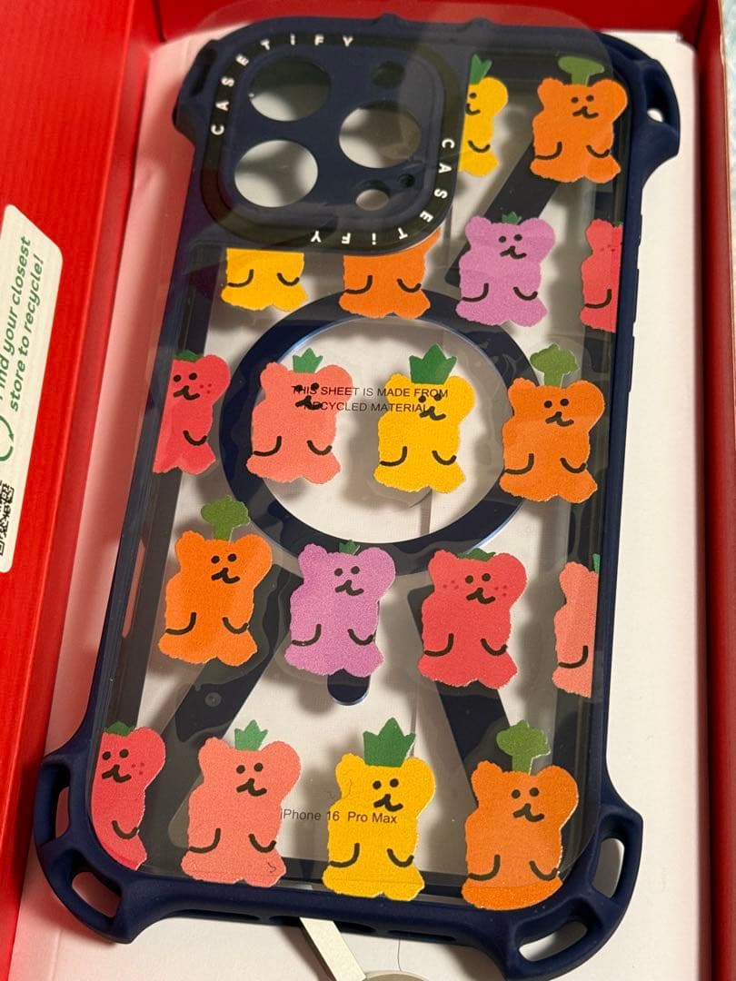 CASETiFY iPhone 16Pro MAX ウルトラバウンスケース