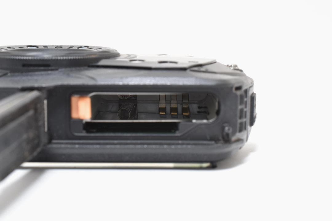 ショット数少 RICOH WG-70 防水 耐衝撃 ブラック デジタルカメラ