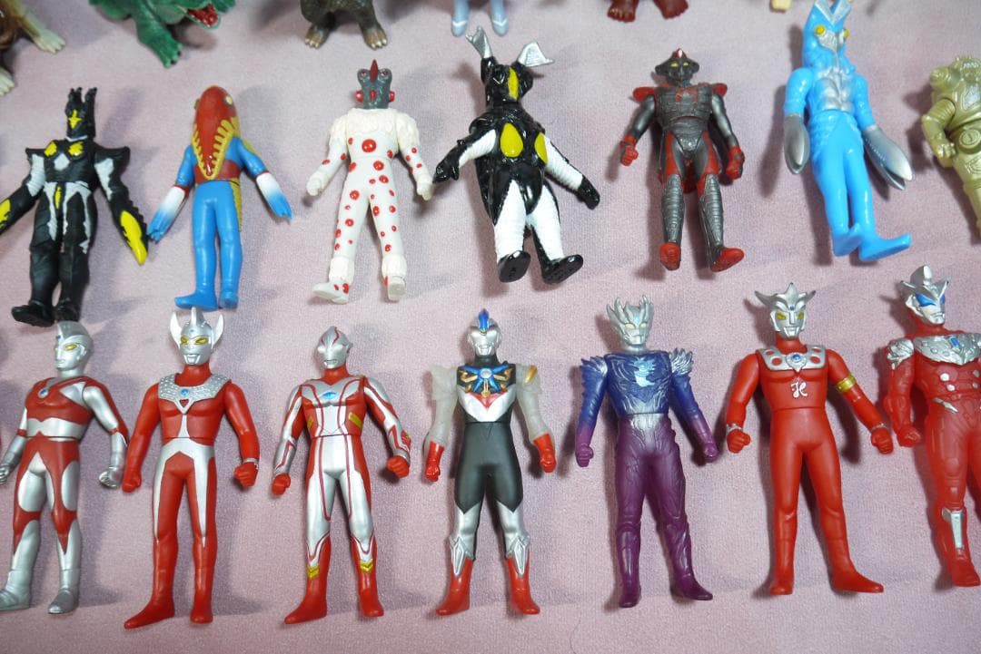 ウルトラマン　ウルトラ怪獣　ミニソフビ　56体