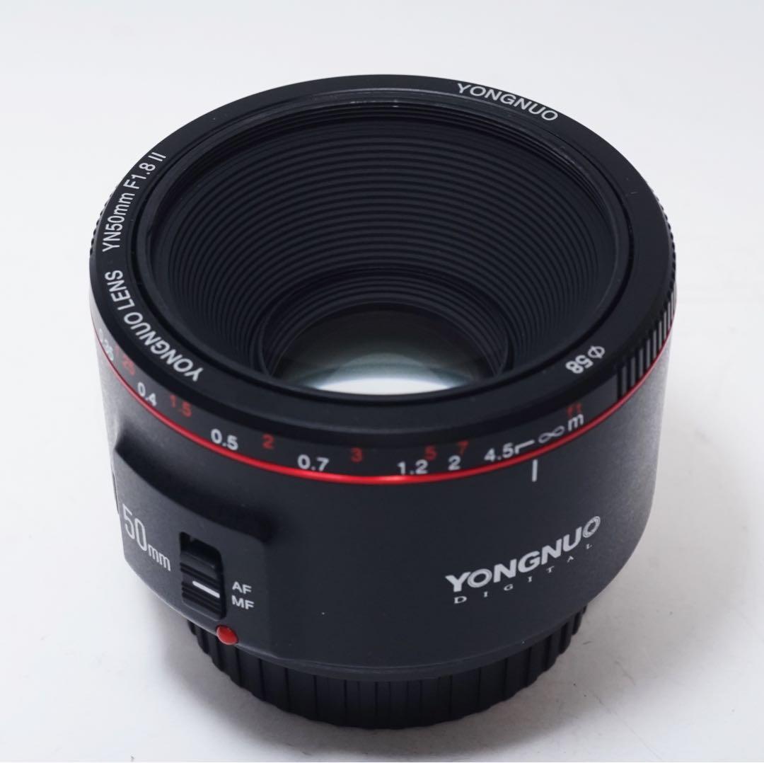 極美品 Yongnuo YN 50mm f1.8Ⅱ CANON EFマウント