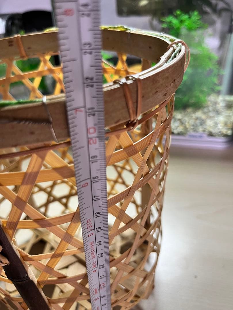 おしゃれ天然竹籠BOX