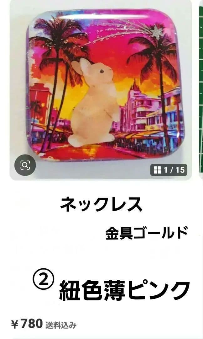 お客ページ⭐　ポメラニアン　　ポメラニアンアクセサリー　レジンうさぎ