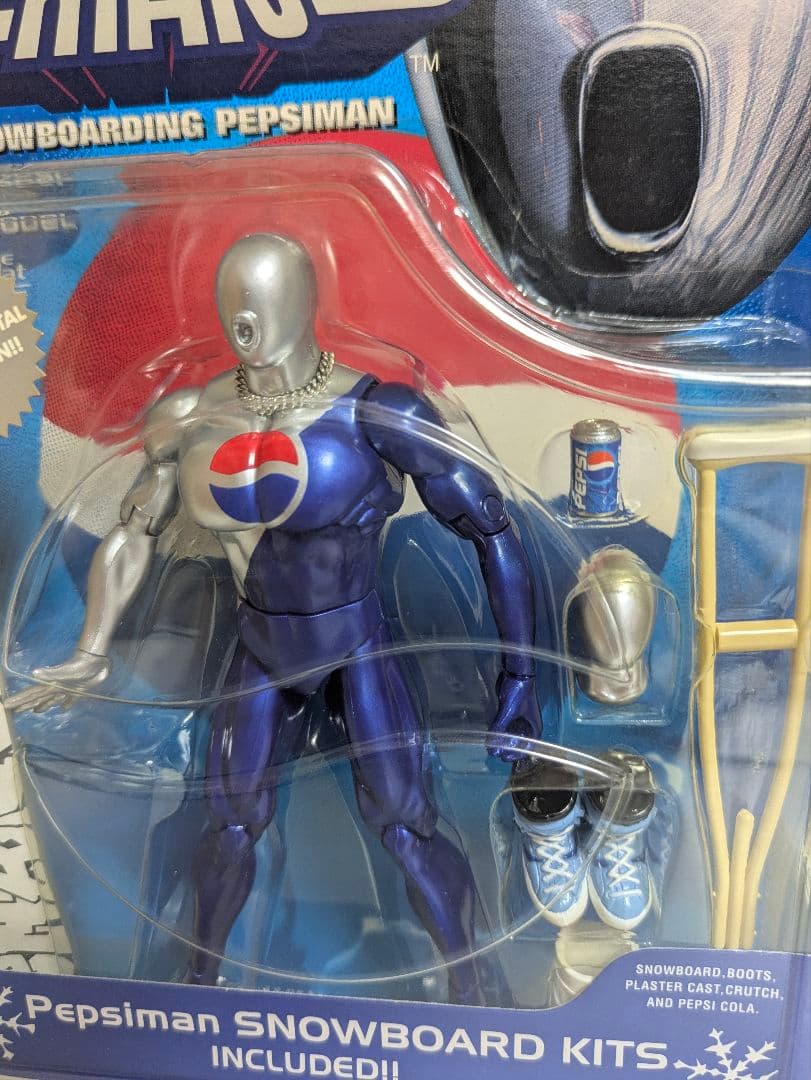 ペプシマン スノーボードフィギュア 2体セット