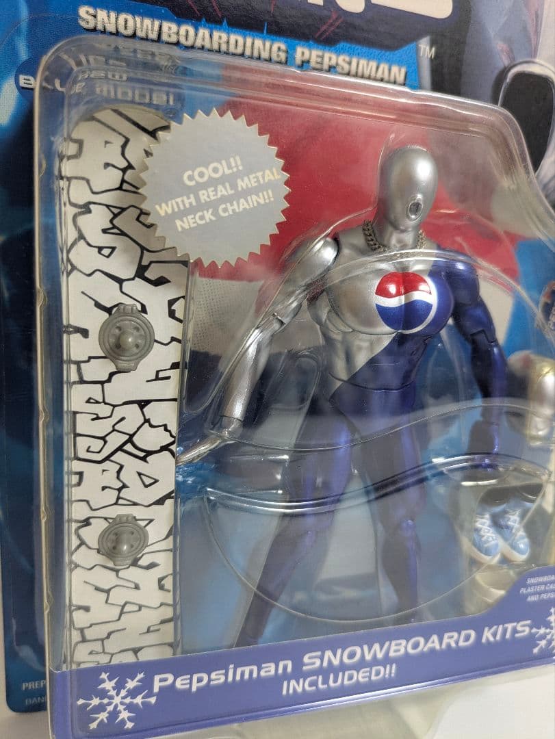 ペプシマン スノーボードフィギュア 2体セット