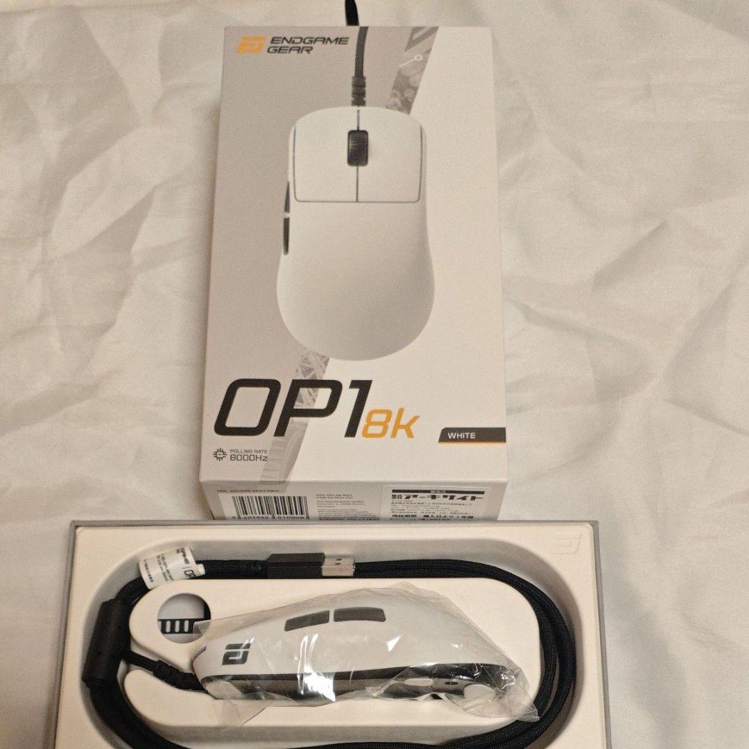 ENDGAME GEAR ゲーミングマウス OP1 8K