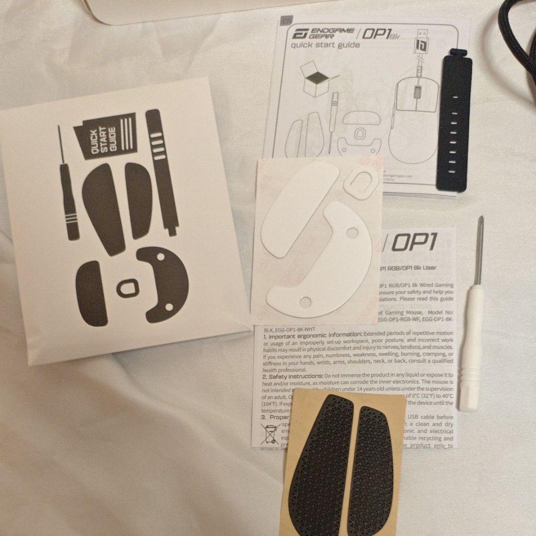 ENDGAME GEAR ゲーミングマウス OP1 8K