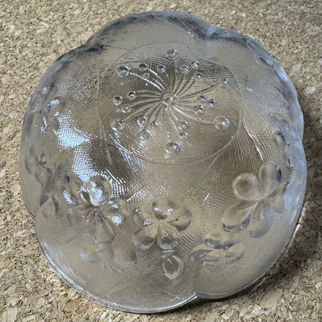 鉢 ４点セット 器 皿 椀 ガラス 透明 小物入れ