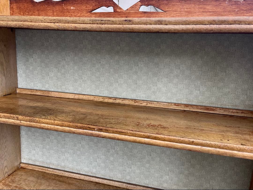 ［yamaka家具、古物、当時もの］くさび棚/5段