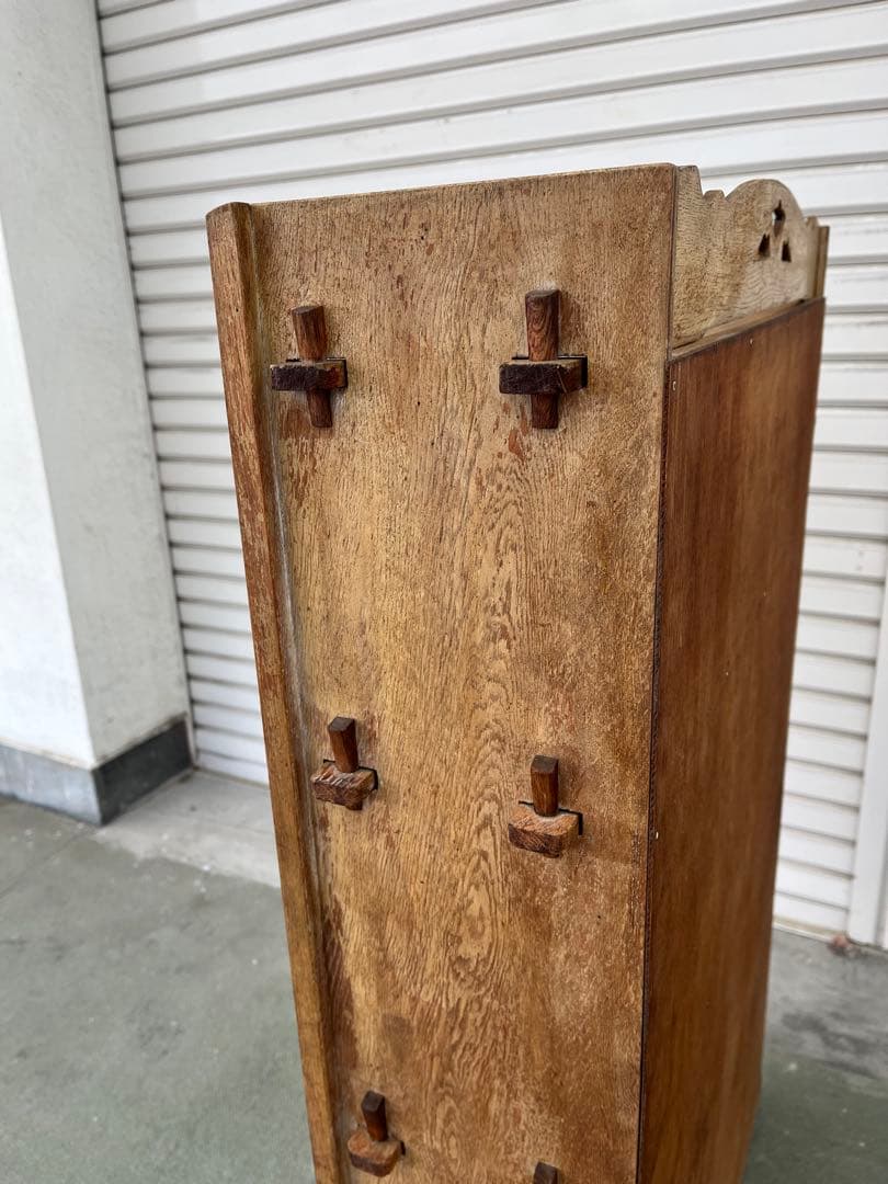 ［yamaka家具、古物、当時もの］くさび棚/5段