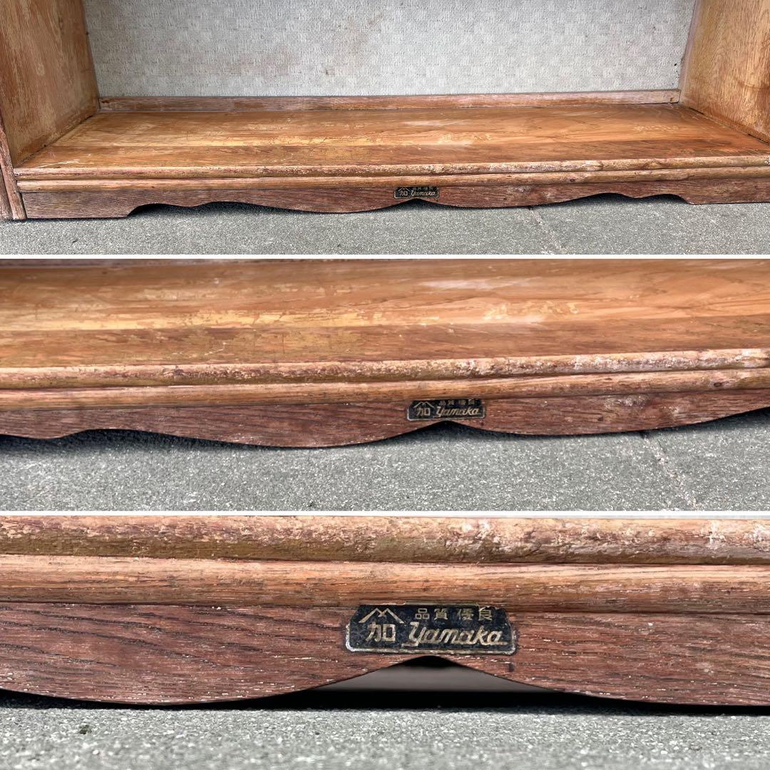 ［yamaka家具、古物、当時もの］くさび棚/5段