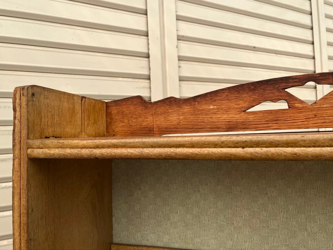 ［yamaka家具、古物、当時もの］くさび棚/5段