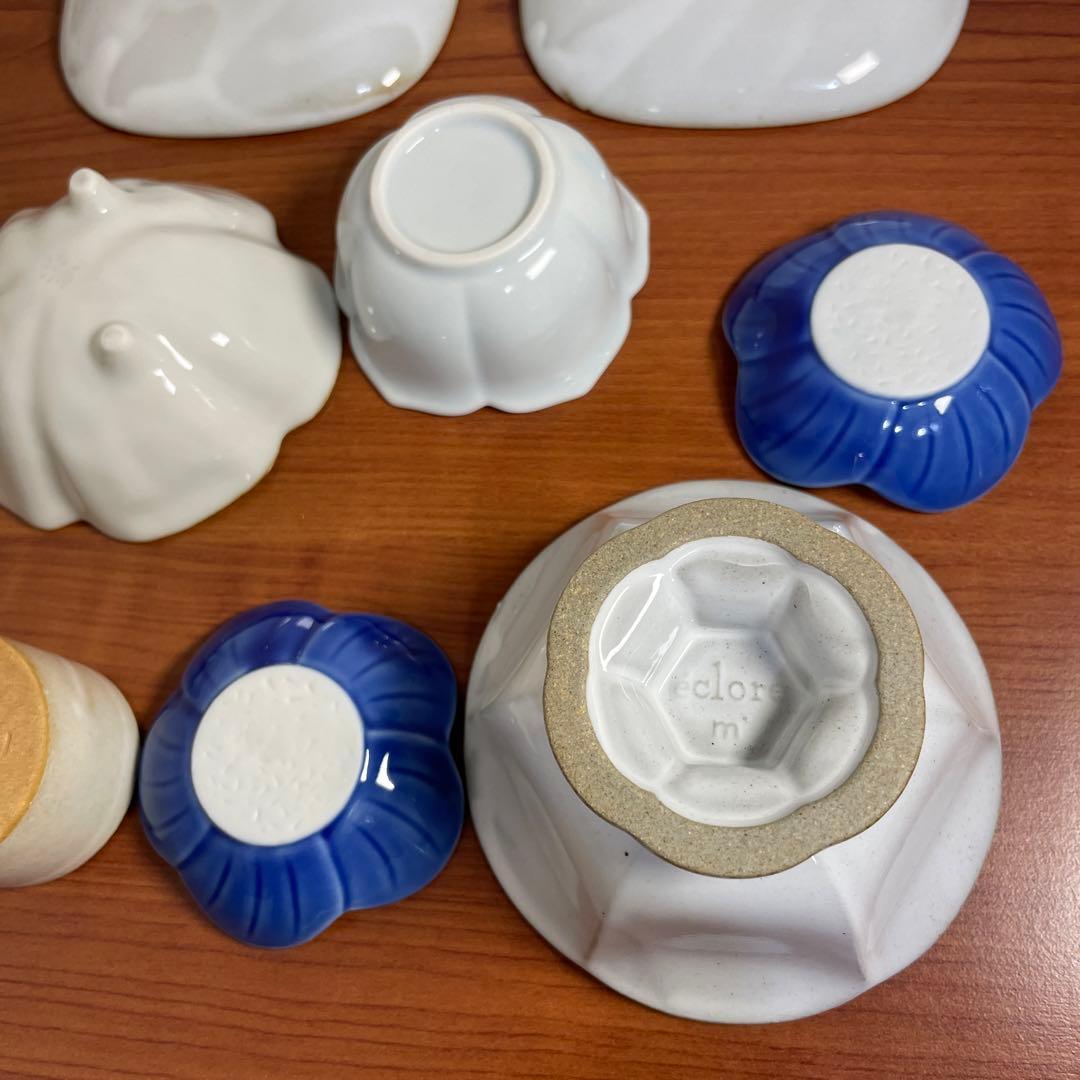 豆皿 まとめ売り 器 食器 お皿 皿 和食器 小鉢 小皿 まめ皿 花 お花 花皿