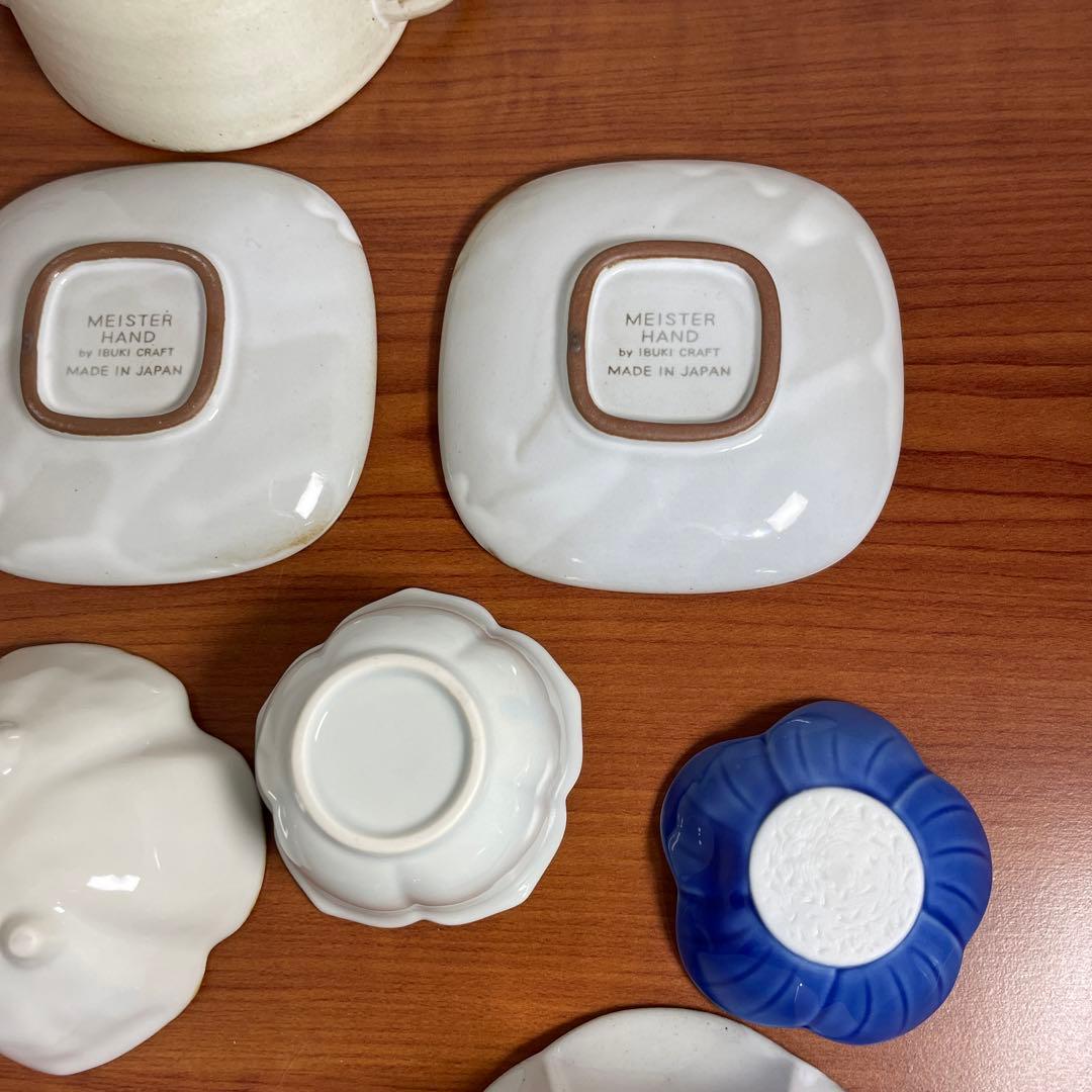 豆皿 まとめ売り 器 食器 お皿 皿 和食器 小鉢 小皿 まめ皿 花 お花 花皿