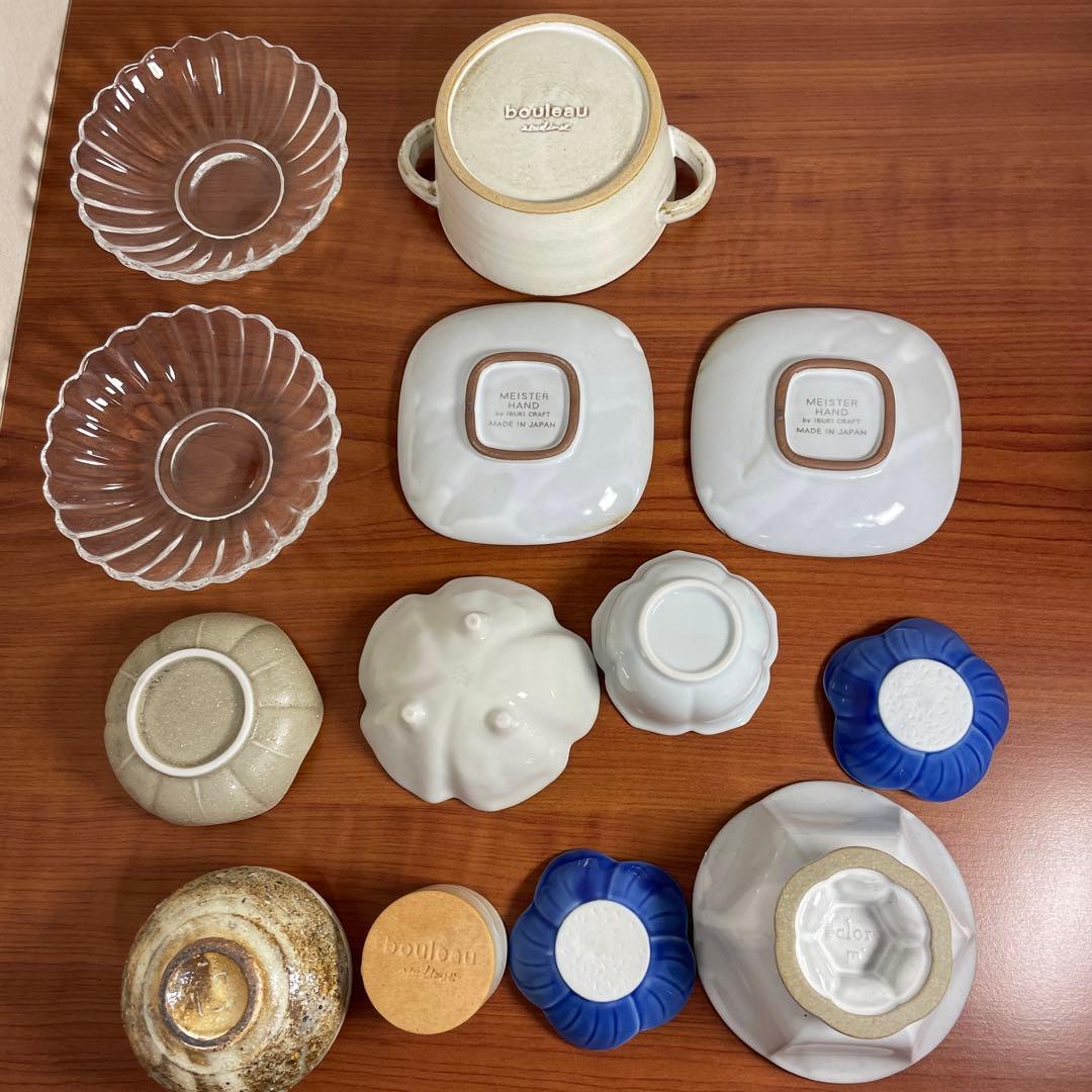 豆皿 まとめ売り 器 食器 お皿 皿 和食器 小鉢 小皿 まめ皿 花 お花 花皿