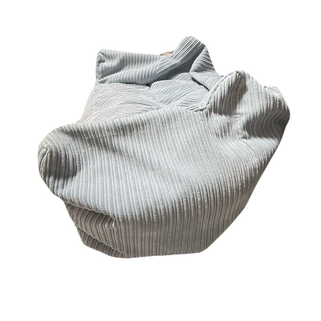 loungepug ビーズクッションソファ クラシックコーデュロイベビーブルー