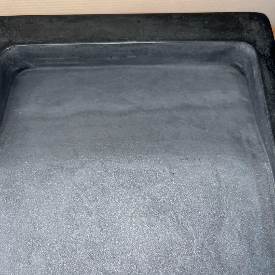 ⭕️雨端硯　鰍沢　文明堂　大型長方研　七寸大　2.3kg超　大作に適応