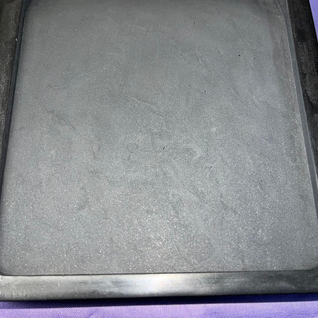 ⭕️雨端硯　鰍沢　文明堂　大型長方研　七寸大　2.3kg超　大作に適応