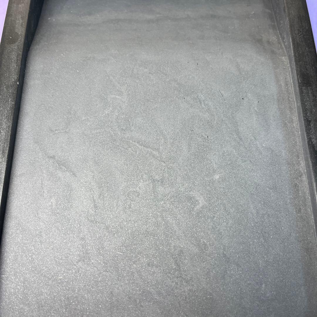 ⭕️雨端硯　鰍沢　文明堂　大型長方研　七寸大　2.3kg超　大作に適応