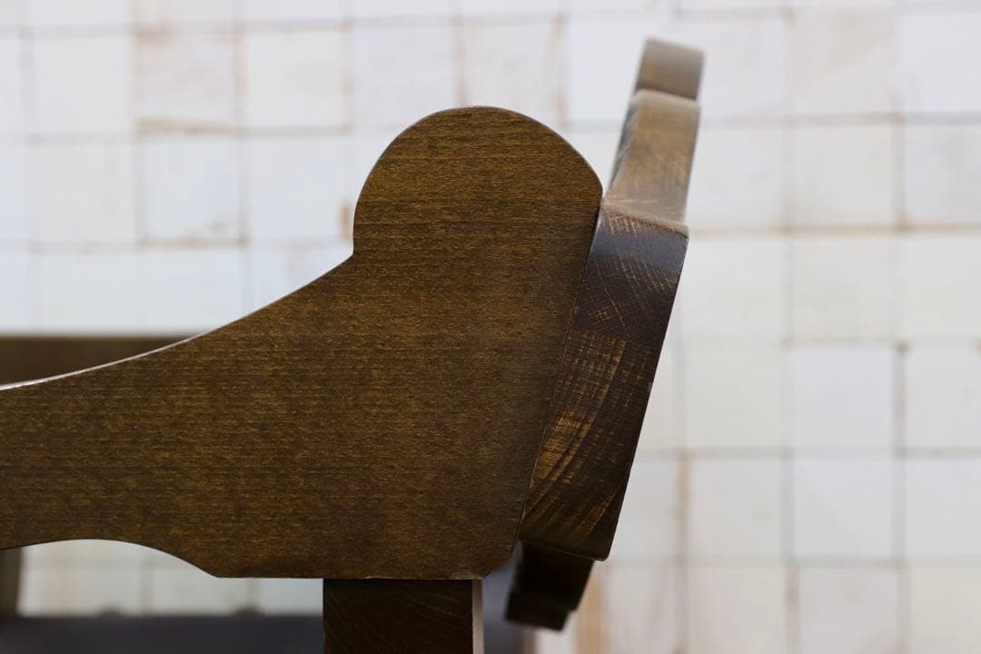 GMIK396A○サボナローラ ダンテスカチェア ヴィンテージ モダン 革張り