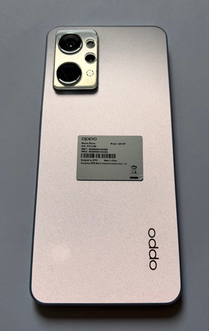 OPPO Reno7 A スマートフォン本体