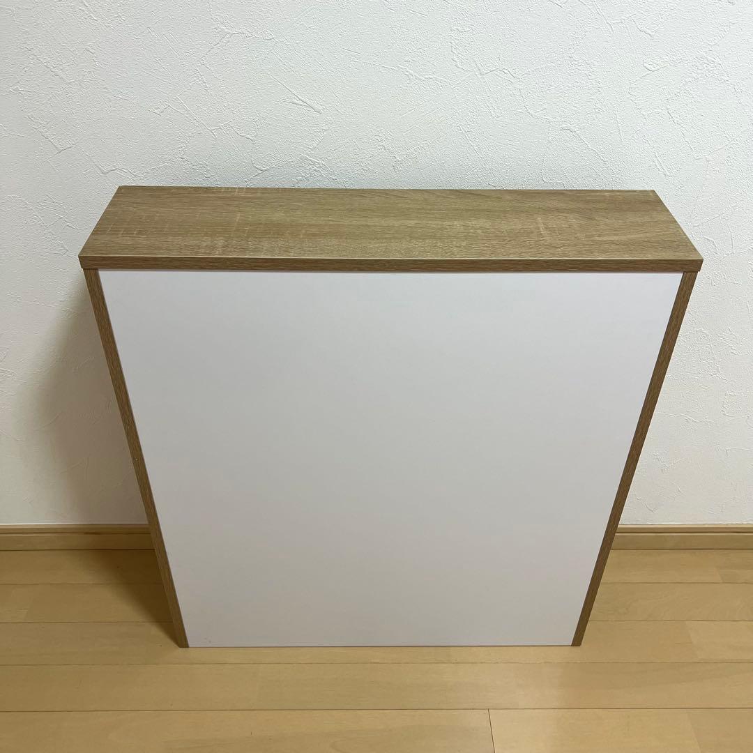 しまうデスク エムール オークナチュラル 組み立て済 (送料込み)