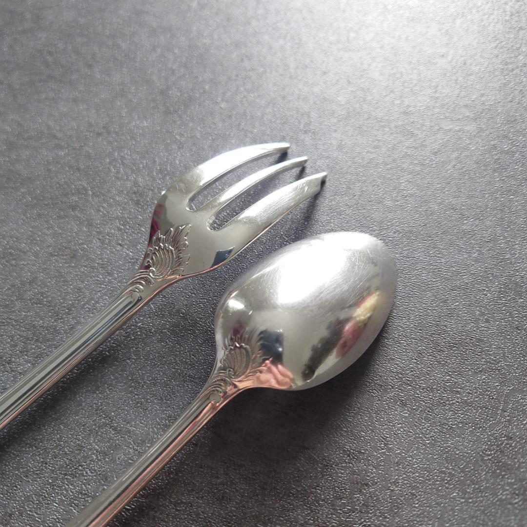 クリストフル マルリー ケーキフォーク コーヒースプーン 2点