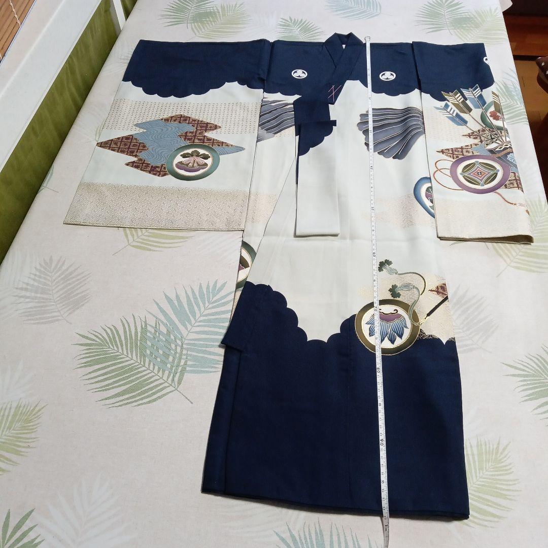 七五三 着物セット 鯉デザイン　レトロ品