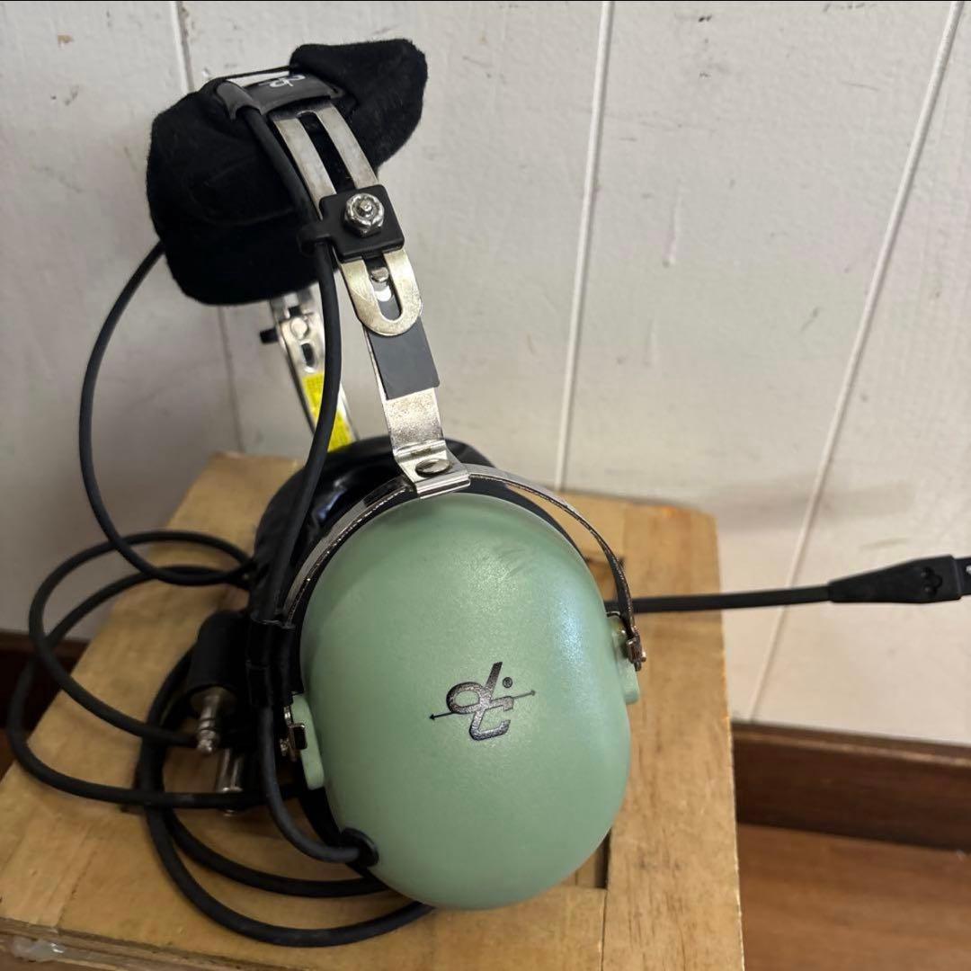 米軍実物　DAVID CLARK HEADSETヘッドセット　②