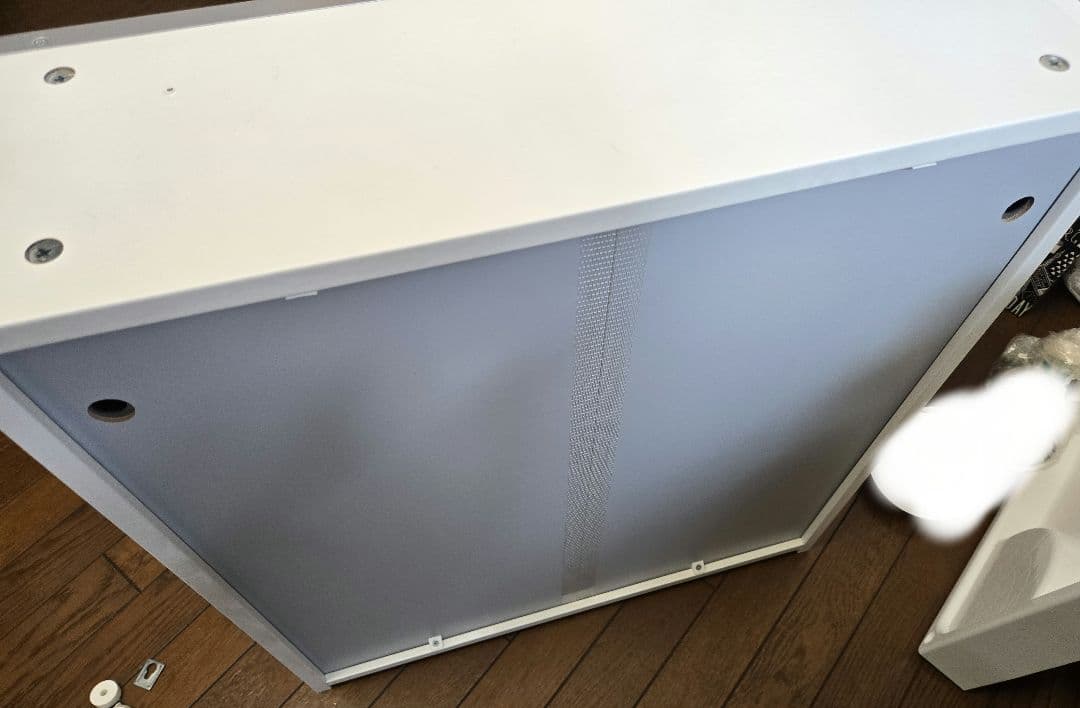 IKEA ミラーキャビネット　LEDライトセット　二面鏡　洗面鏡