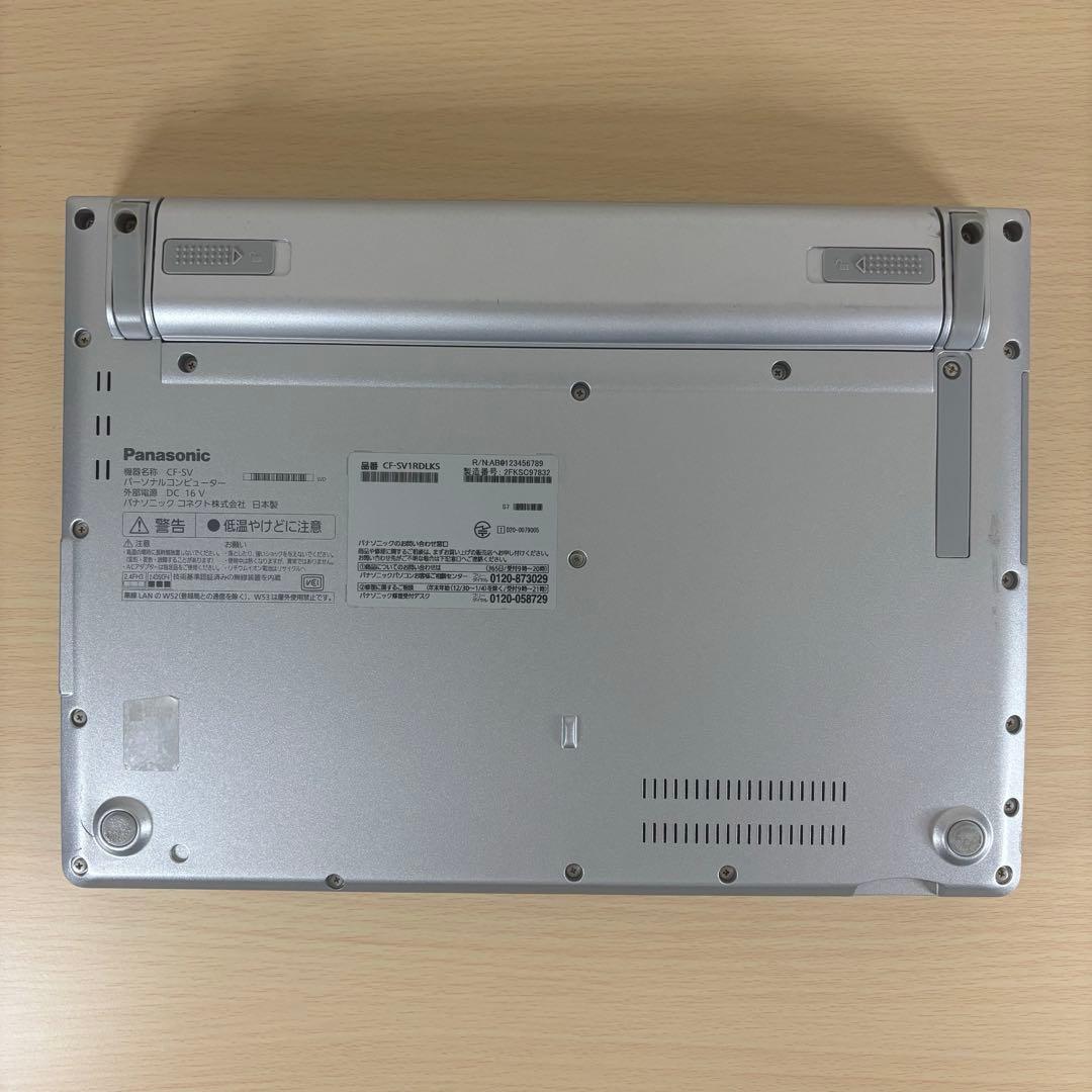 Let’s note SV1 i5 16GB WUXGA バッテリー96%
