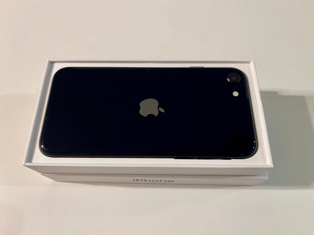 iPhone SE3 64GB ミッドナイト バッテリー85% フルセット