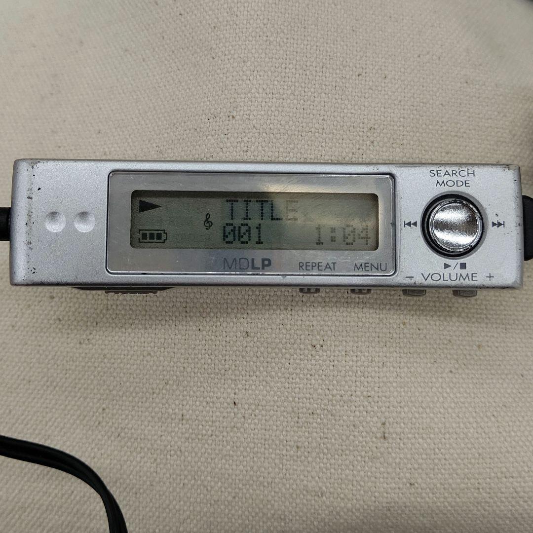 ジャンク品 KENWOOD ポータブルMDプレーヤー DMC-V55