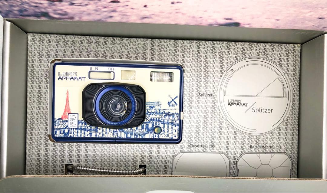 新品　ロモグラフィーLomoApparat 21mm Paris Edition