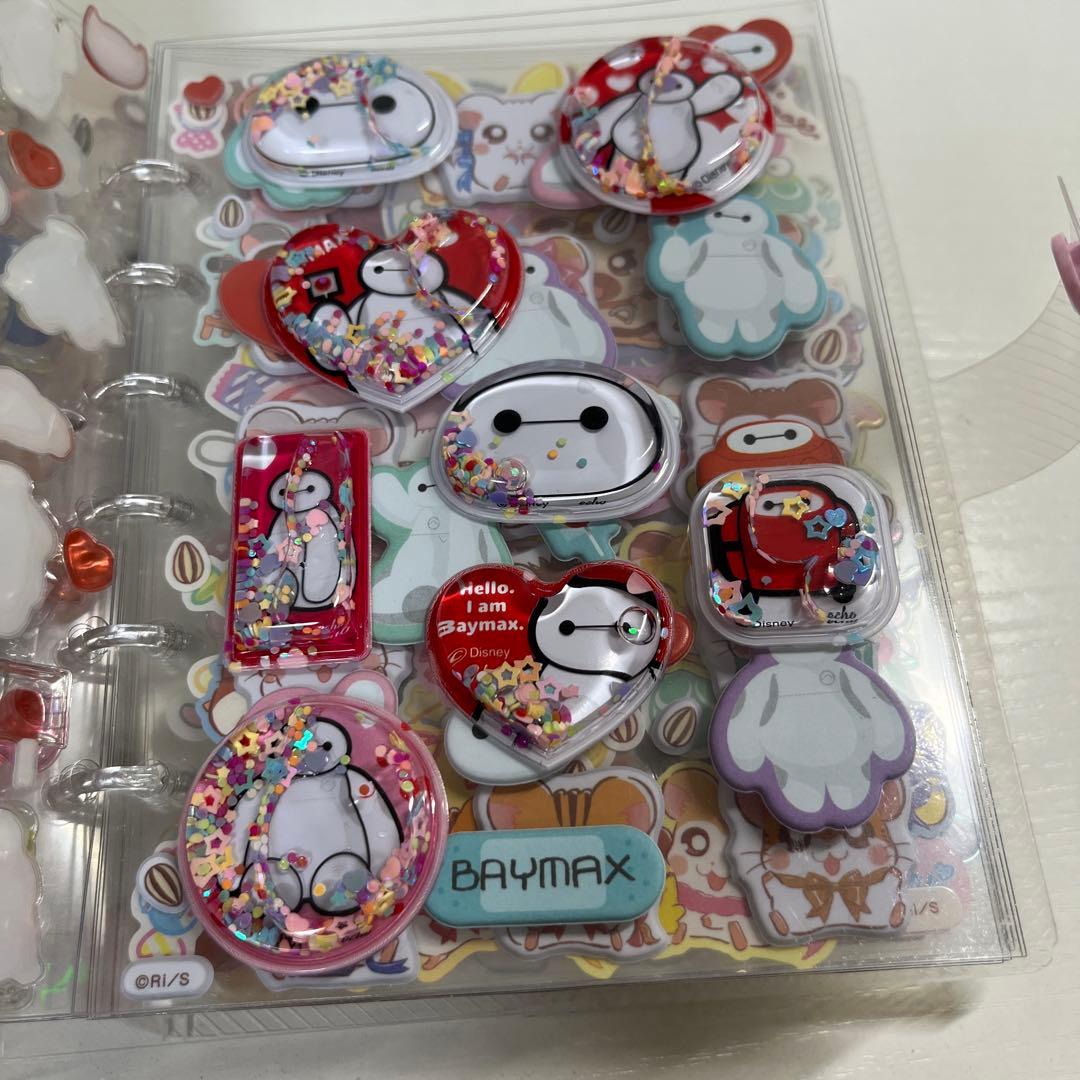 シール帳 完成品 ボンボンドロップシール サンリオ ベイマックス たまごっち