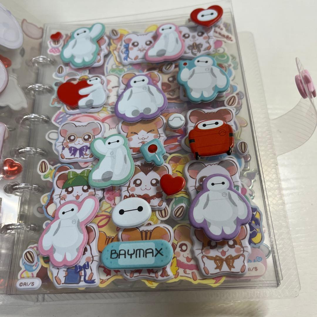 シール帳 完成品 ボンボンドロップシール サンリオ ベイマックス たまごっち