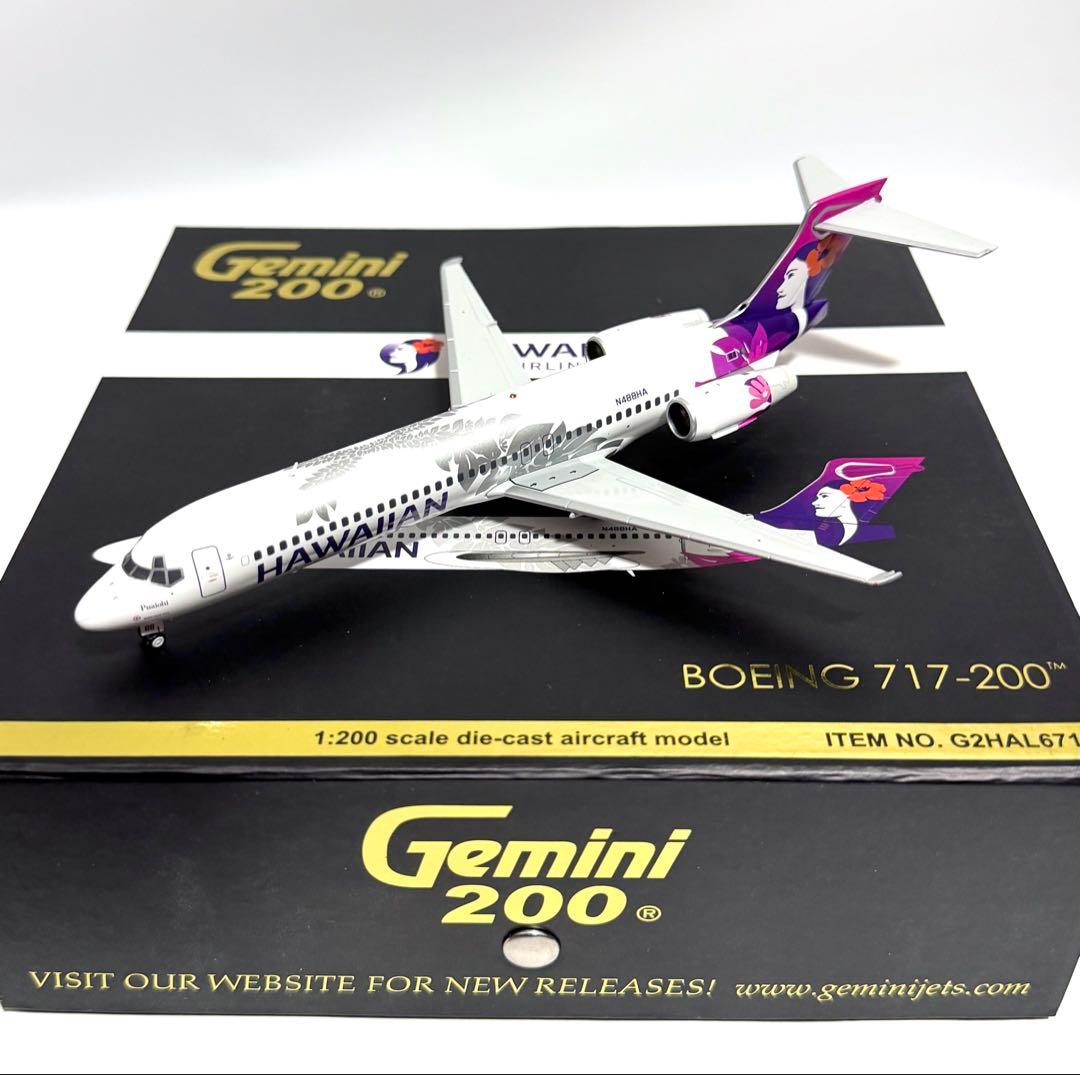 航空機・ヘリコプター Gemini 1/200 B717-200 Hawaiian Airlines