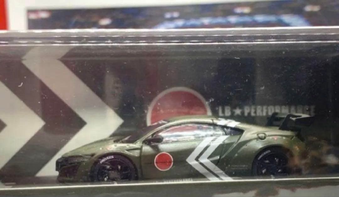 ラスト1台　1/64サイズ　LBWK ホンダ　NSX ゼロ戦カラー
