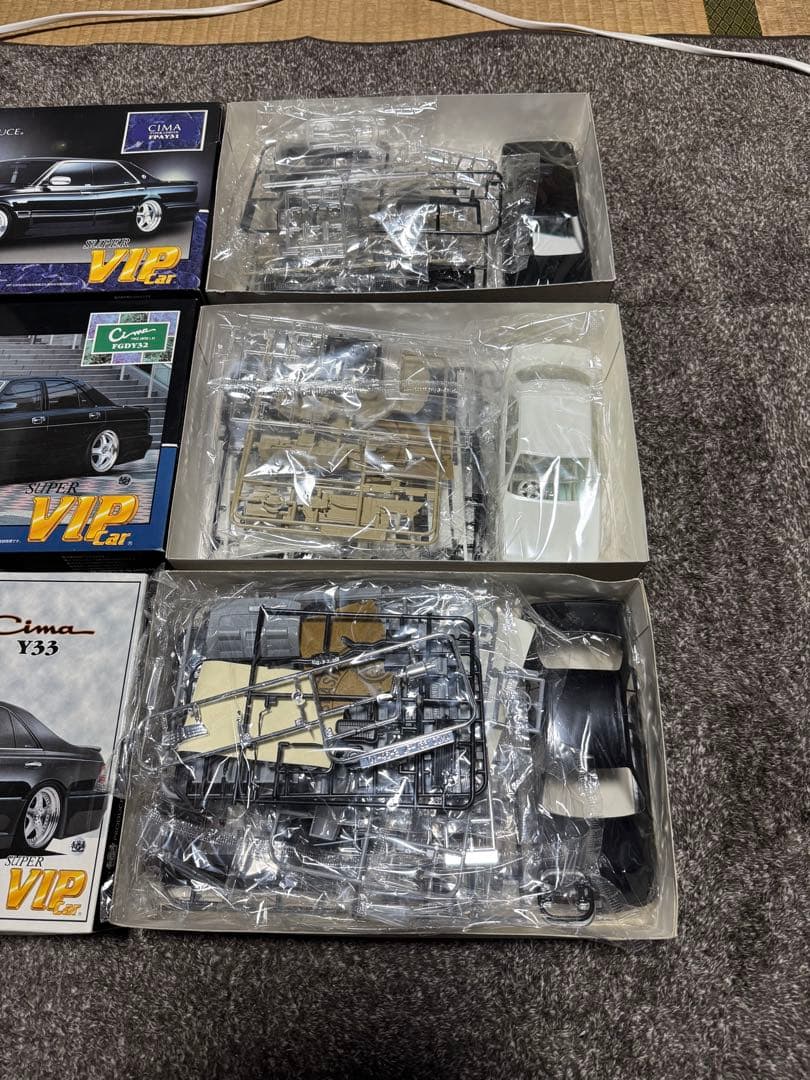 Junction Produce Cima プラモデル 3セット