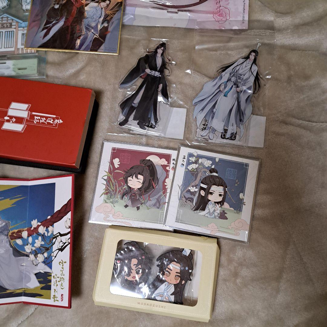 魔道祖師 屏風 アクリルスタンド クリアカード 色紙 ポーチ