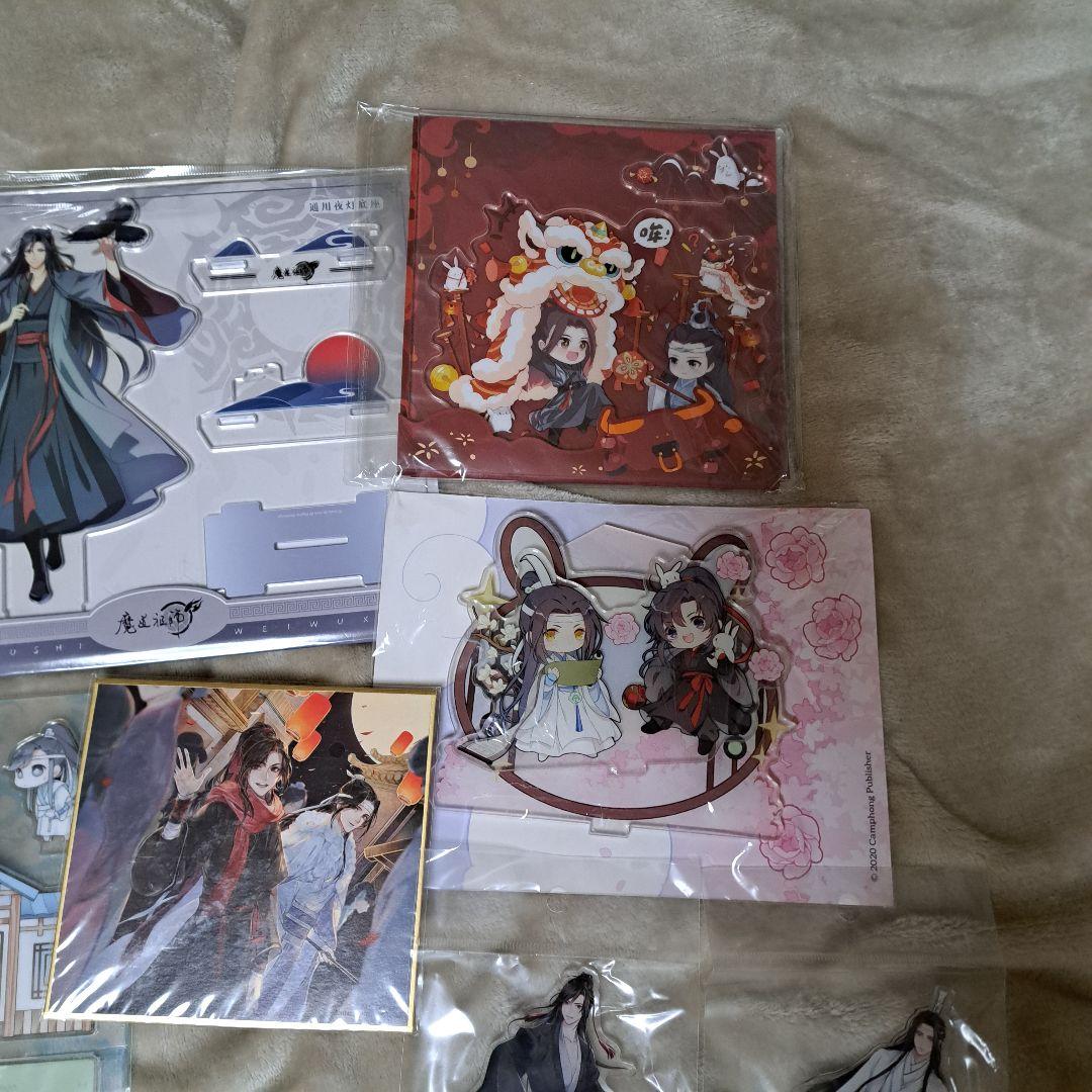 魔道祖師 屏風 アクリルスタンド クリアカード 色紙 ポーチ