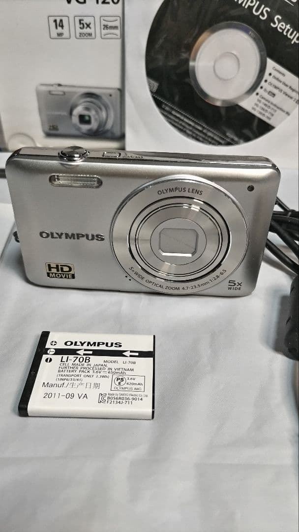 デジタルカメラ OLYMPUS VG-120