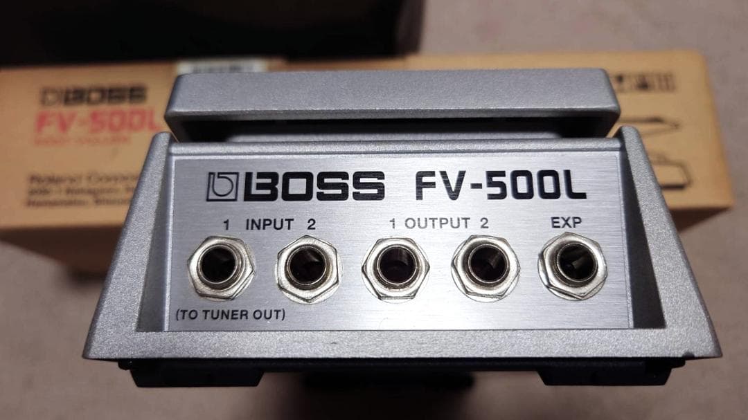 【美品】BOSS FV-500L ボリュームペダル 動作確認済