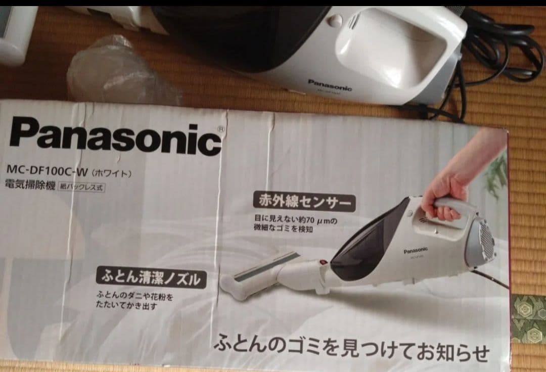 パナソニック　布団掃除機　ダニ捕り