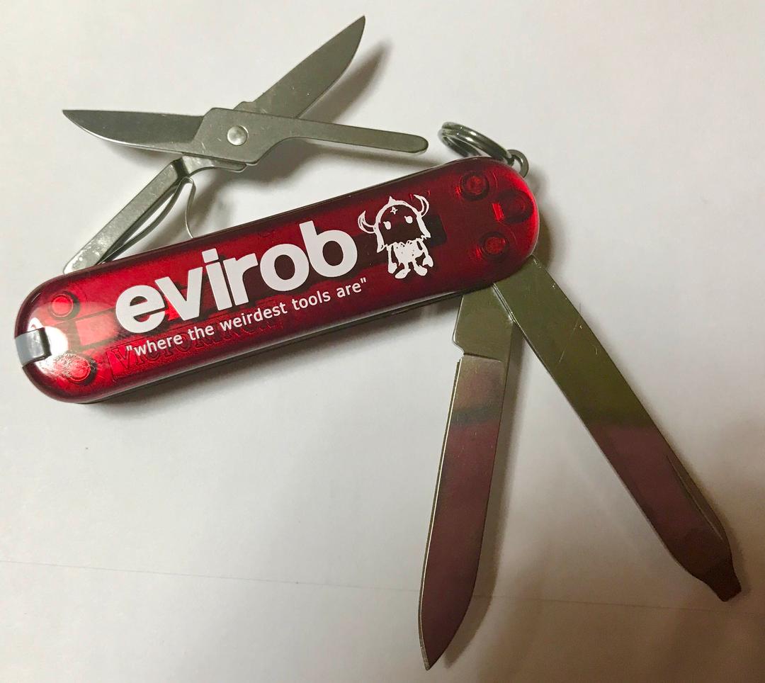 evirob × VICTORINOX 限定マルチツールナイフライト付超絶版