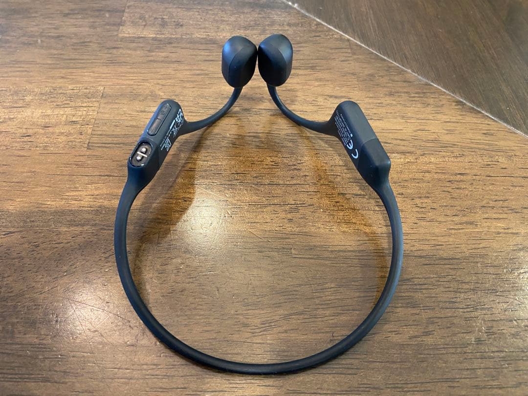 Shokz OpenRun 骨伝導イヤホン ブラック