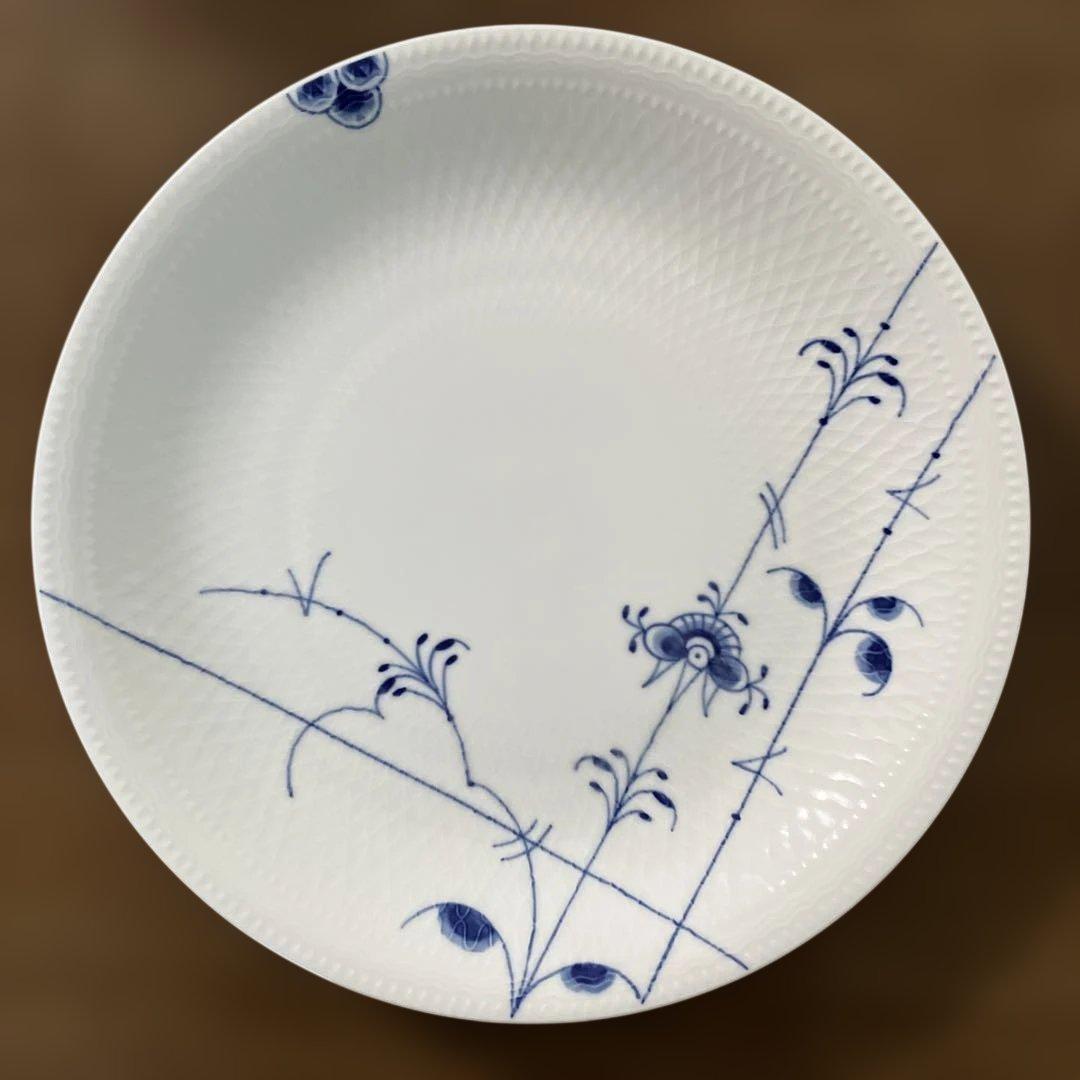 ロイヤルコペンハーゲン　ブルーパルメッテ 大皿 26cmプレート　2枚