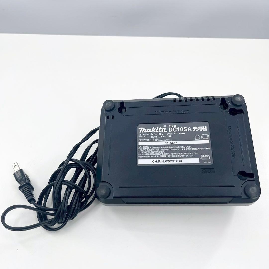 Makita CL107 充電式クリーナー 掃除機 充電器付 動作品 マキタ