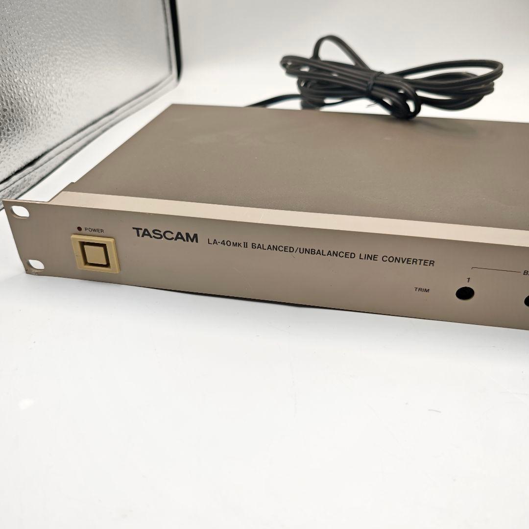 TASCAM LA-40MKII バランス / アンバランスラインコンバーター