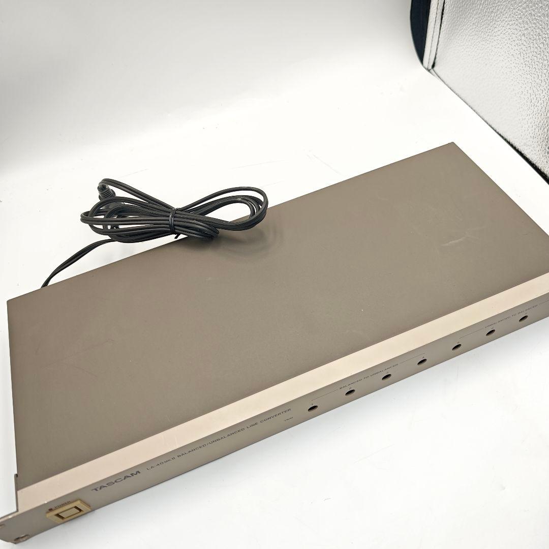 TASCAM LA-40MKII バランス / アンバランスラインコンバーター